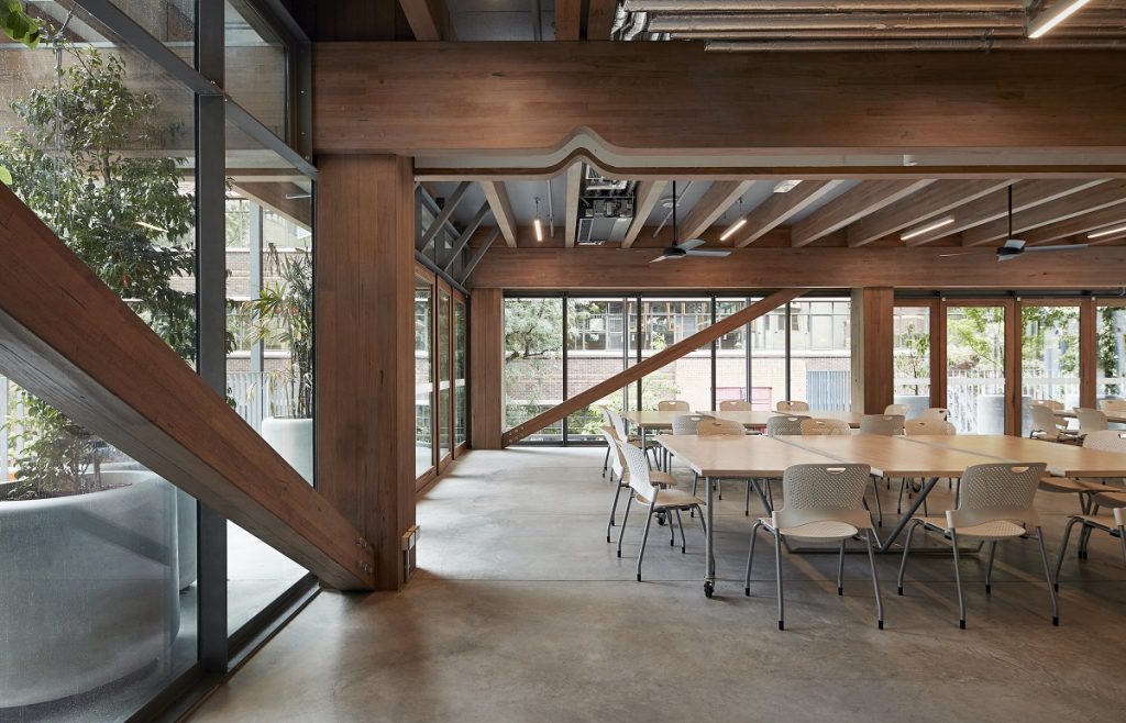 SUPA17 structural timber at RMIT NAS