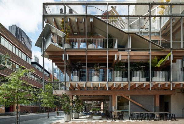 SUPA17 structural timber at RMIT NAS