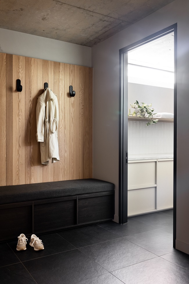 American Oak (Glacial Oak) lining in Sunhill House