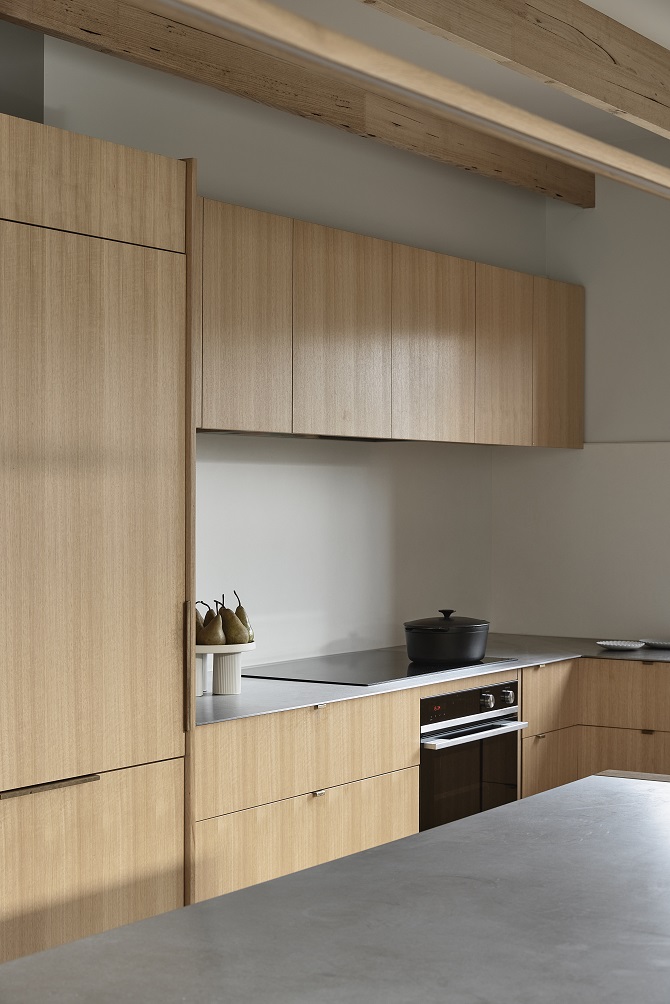 Australian Oak in the Local House by Zen Architects. Photo: Derek Swalwell Australian Oak in the Local House by Zen Architects. Photo: Derek Swalwell