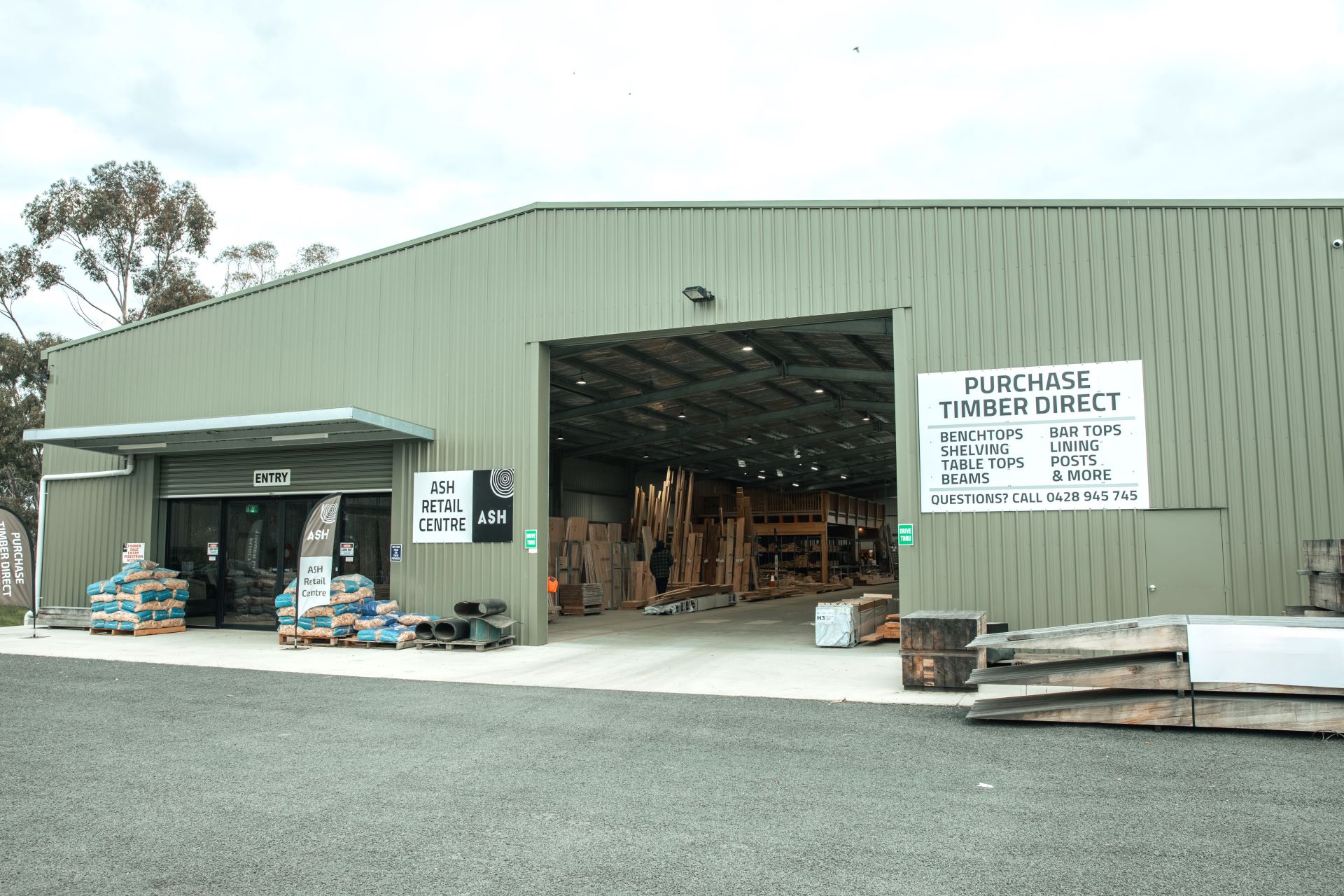 Retail Centre_IMG_0413_1920 ASH Retail Centre in Heyfield, Victoria. Purchase timber direct from the mill.