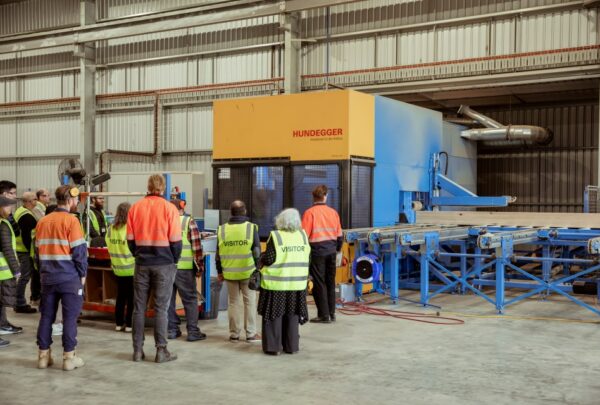 MASSLAM-Open-Day (46)_web Witnessing ASH's state-of-the-art and impressive CNC machining capabilities with the RobotMax at our MASSLAM Open Day held at our mass timber manufacturing facility in Heyfield, Victoria.
