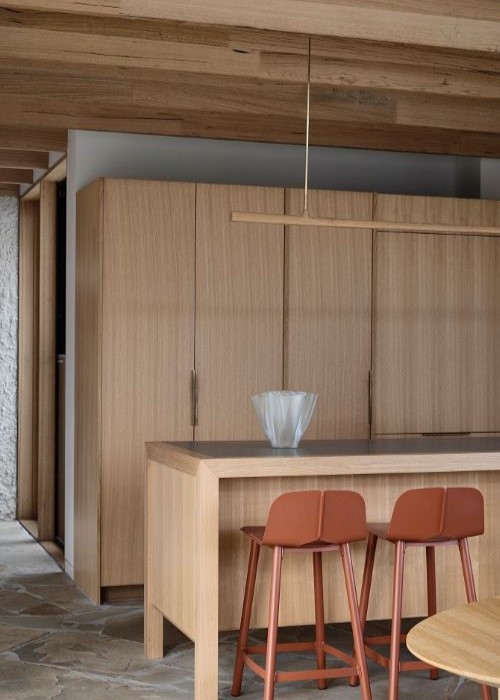 Australian Oak (Tasmanian Oak) SUPALAM featured in Local House by Zen Architects.