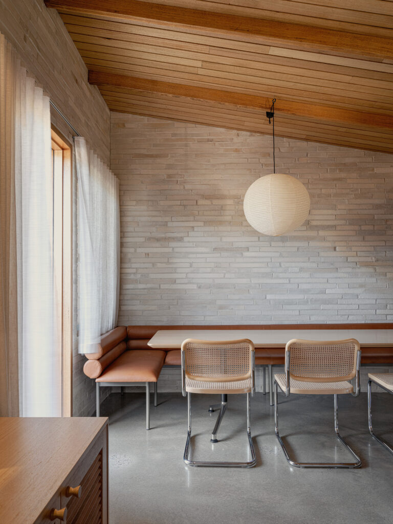 Normanville Beach House by Adam Johnson Design features Australia Oak internally and IronAsh externally.