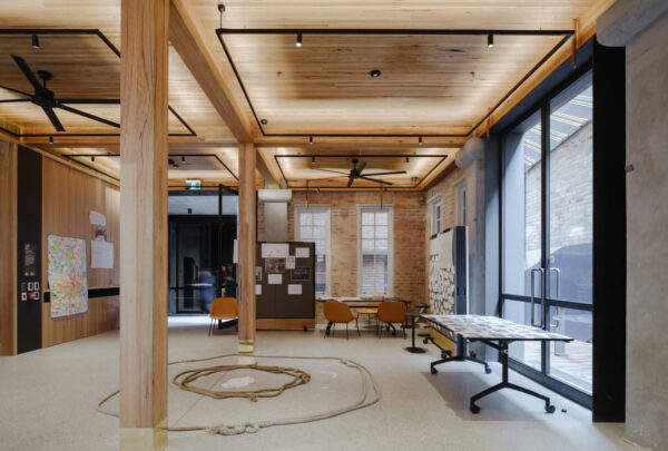 The Boot Factory by Archer Office, featuring MASSLAM, wins Best Timber Design Award for 2025