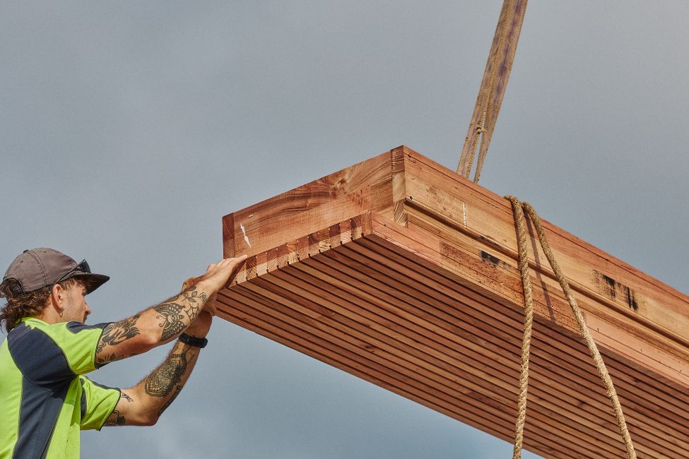 Seacliff House in SA is the first built project to utilise ASH's new innovative structural cassette system, CASE.