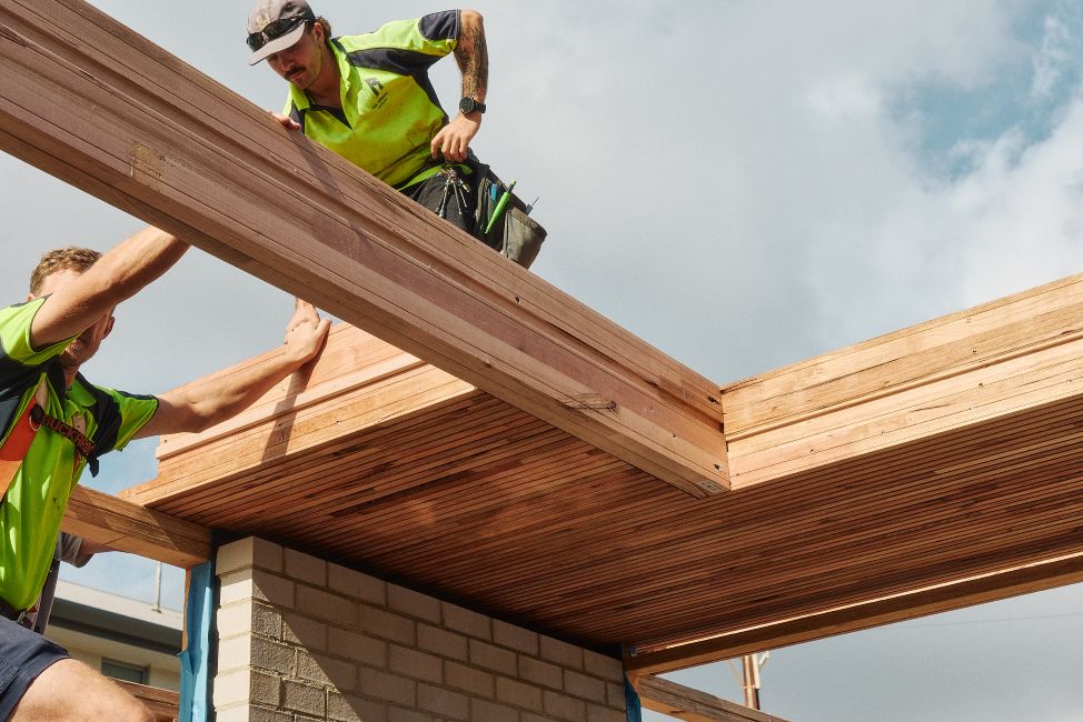 Seacliff House in SA is the first built project to utilise ASH's new innovative structural cassette system, CASE.