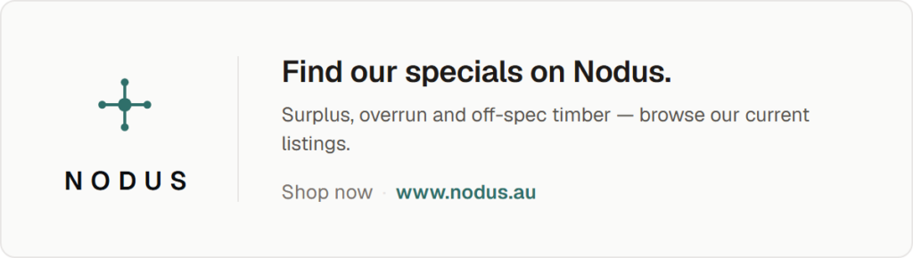 Nodus - a timber marketplace connecting mills with manufacturers and trades.