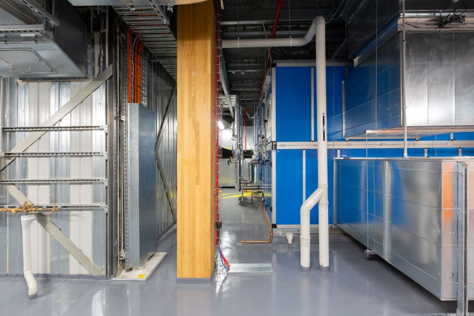 Canberra Institute of Technology (CIT) Woden campus featuring Australian Oak mass engineered timber (MASSLAM)
