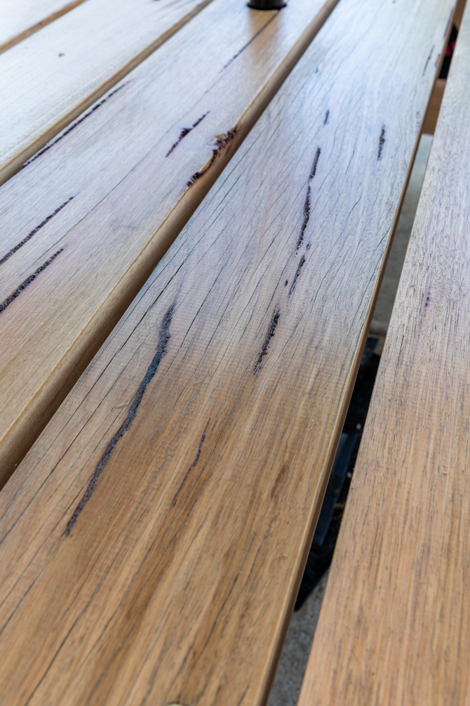 The Cowwarr Hotel in regional Victoria, has new owners and a fresh new renovation. Featuring ASH Australian Oak and IronAsh hardwood including lining, cladding, custom mouldings, DAR and sawn, picnic tables, handrails, table and bench tops.