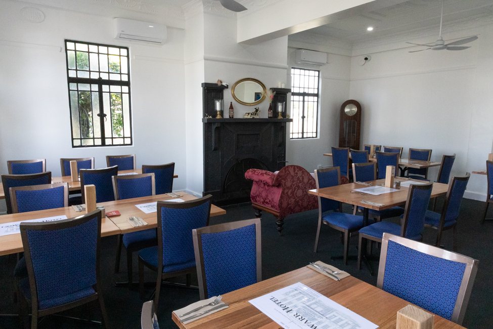 The Cowwarr Hotel in regional Victoria, has new owners and a fresh new renovation. Featuring ASH Australian Oak and IronAsh hardwood including lining, cladding, custom mouldings, DAR and sawn, picnic tables, handrails, table and bench tops.