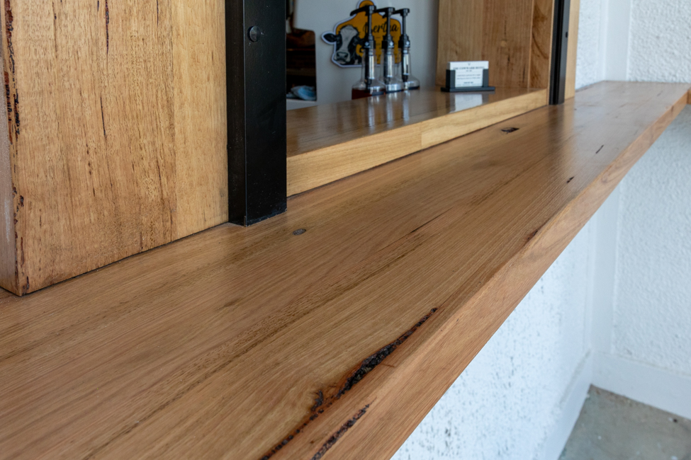 The Cowwarr Hotel in regional Victoria, has new owners and a fresh new renovation. Featuring ASH Australian Oak and IronAsh hardwood including lining, cladding, custom mouldings, DAR and sawn, picnic tables, handrails, table and bench tops.
