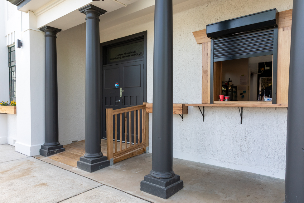 The Cowwarr Hotel in regional Victoria, has new owners and a fresh new renovation. Featuring ASH Australian Oak and IronAsh hardwood including lining, cladding, custom mouldings, DAR and sawn, picnic tables, handrails, table and bench tops.