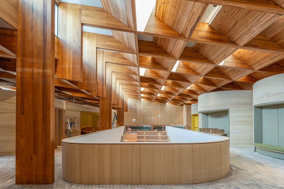 UTAS The Forest by Woods Bagot featuring ASH's Australian Oak MASSLAM.