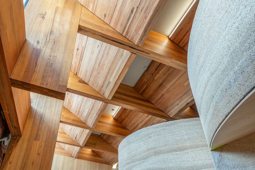 UTAS The Forest by Woods Bagot featuring ASH's Australian Oak MASSLAM.
